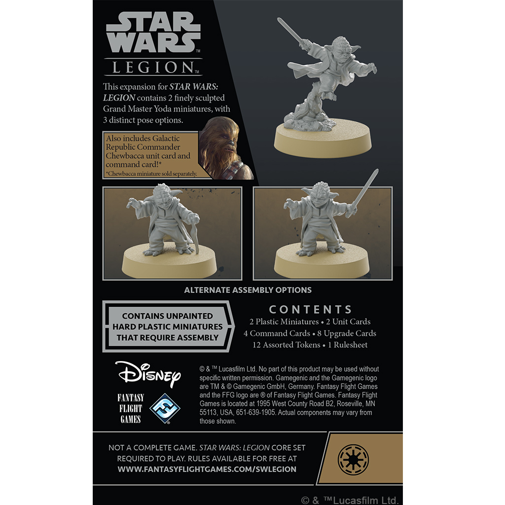 Star Wars : Legion - Grand Master Yoda Commander Expansion